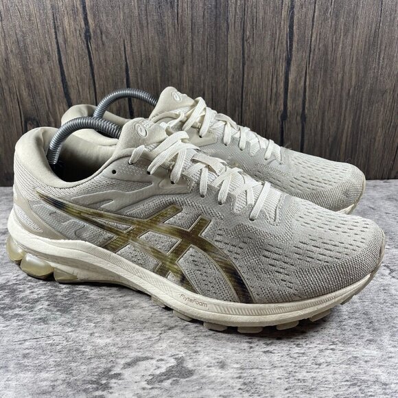 Asics GT 1000 10 Beige Ivory Earth Day Running Sneakers Men’s Size 10 - Picture 1 of 10